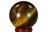 Polished Tiger's Eye Sphere #148880-1